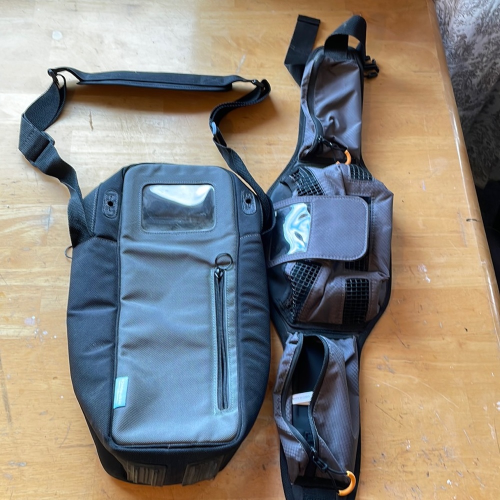Inogen Fanny pack and over shoulder o2 holder